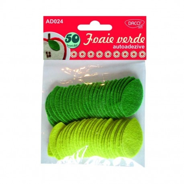 Accesorii craft - AD024  foaie verde aa pasla DACO