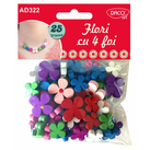 ACCESORII CRAFT - AD322 FLORI CU 4 FOI DACO