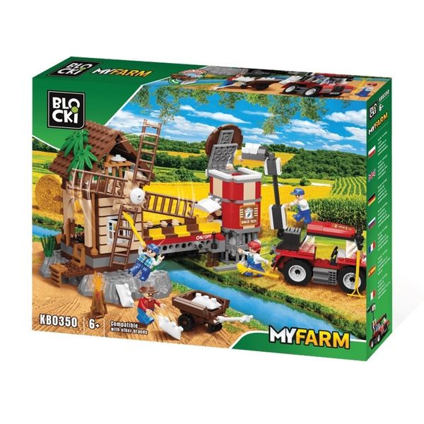 Blocki My Farm, Moara de vant, 525 piese