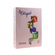 CARTON COLOR 160G/MP A4 108 ROZ FAVINI