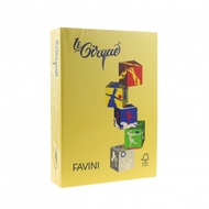 CARTON COLOR 160G/MP A4 200 GALBEN INCHIS FAVINI