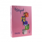 CARTON COLOR 160G/MP A4 206 ROZ CICLAM FAVINI