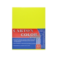 Carton color A4 180g NEON Set 100 - NEBO