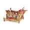 Figurina Papo - Set fort pirati carton+3 figurine