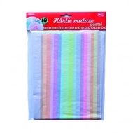 Hartie matase 10 culori pastel DACO