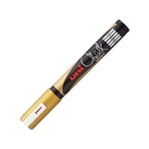 Marker creta UNI Chalk PWE-5M, 1.8-2.5 mm, auriu