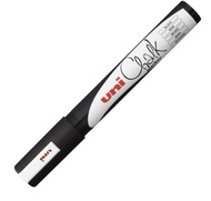 Marker cu creta lichida negru Uni-ball Chalk PWE-5M