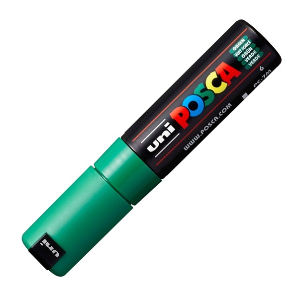 Marker UNI PC-7M Posca 4.5-5.5 mm, verde