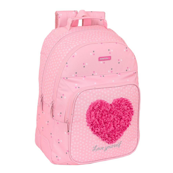 Rucsac dublu 42 cm Love Yourself