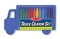 Set creioane colorate triunghiulare Truck Melissa and Doug 12 buc