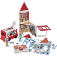 Set de joaca magnetic Statia de Pompieri- Melissa & Doug