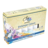 Tempera Art, GALBEN, 45ml, 6 buc/set - ARTLINE